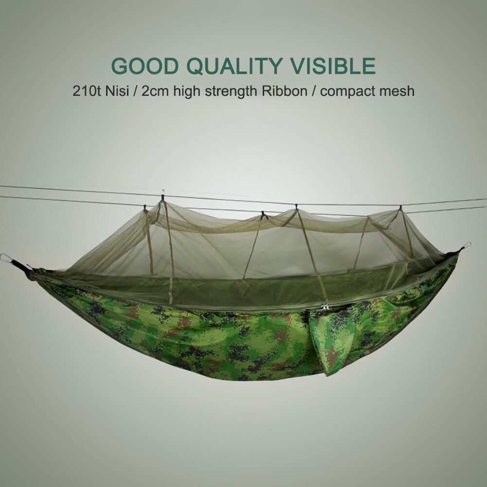 Hammock with Mosquito Net | 2 Person | Canopy | Parachute Material