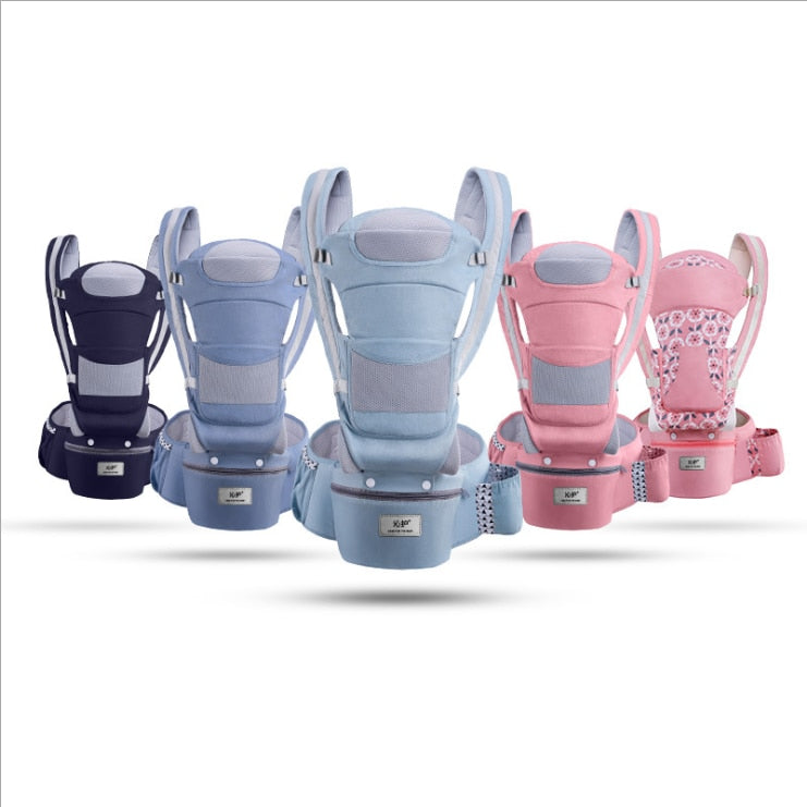 DoveBaby Ergonomic Baby Carrier for Infant, Baby, Toddler - Hipseat Sling Kangaroo Carrier