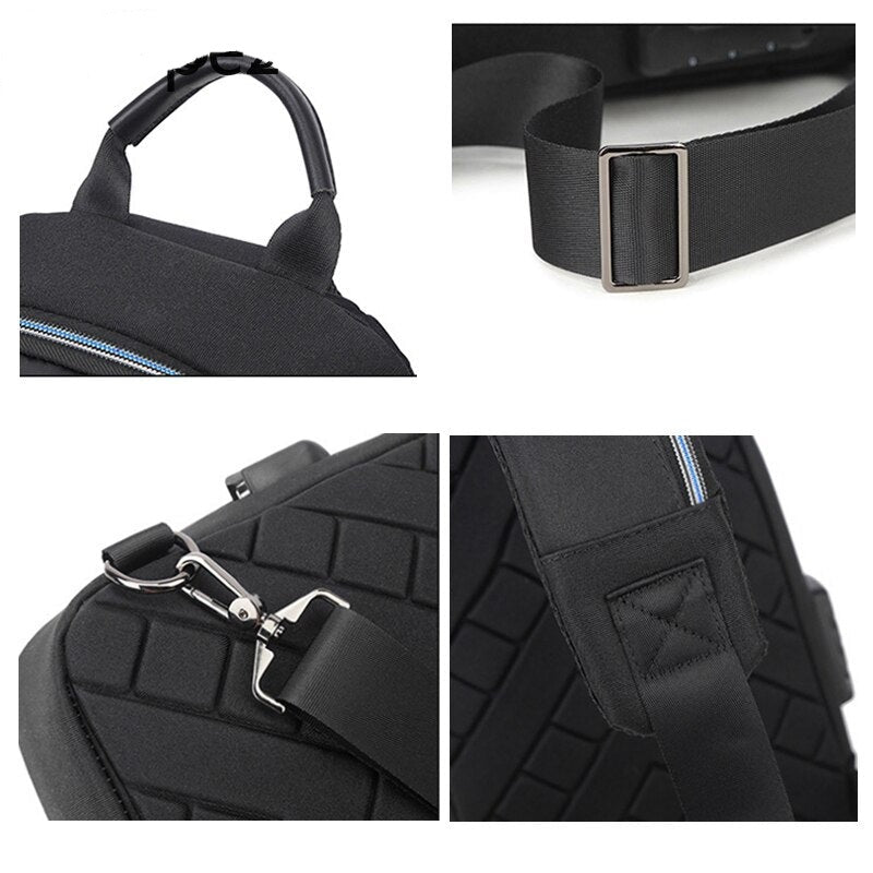 Crossbody Bag | Sling Pack | Messenger Chest Bag | Anti-theft Shoulder Bag