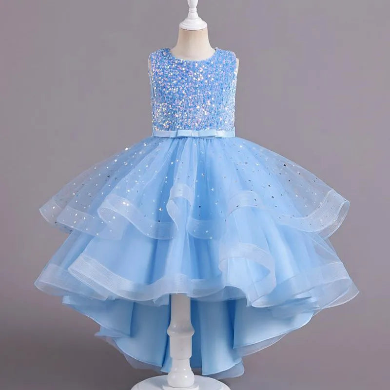 Girls Sequin Holiday Dress | Wedding | Christmas | Special Occasion