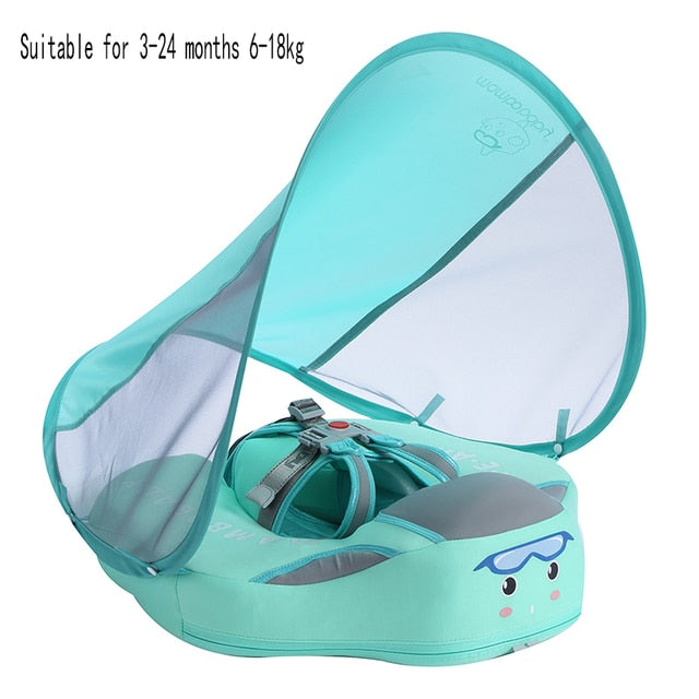 Mambobaby Baby Float | Swim Ring | Pool Swimming Trainer | Solid Non-Inflatable | Baby Toddler Child Swim