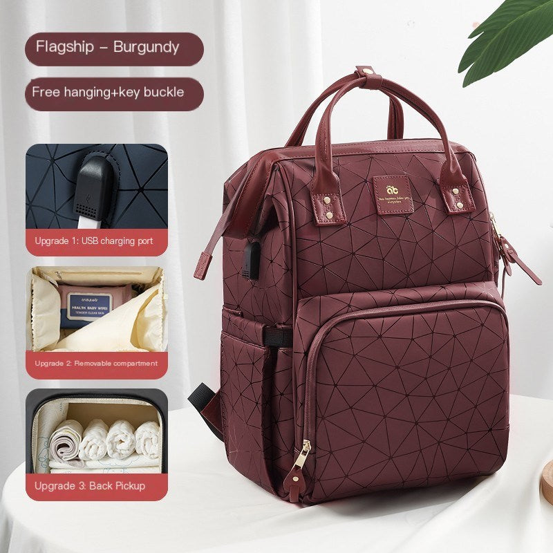 Fashionable Mommy Bag | Waterproof | Large Capacity
