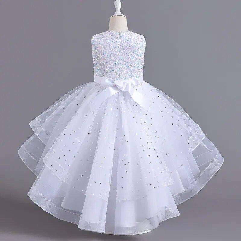 Girls Sequin Holiday Dress | Wedding | Christmas | Special Occasion