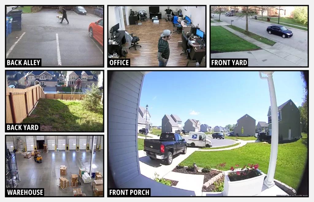 Wifi Surveillance Camera | Night Vision | Full Color | Auto Rotating