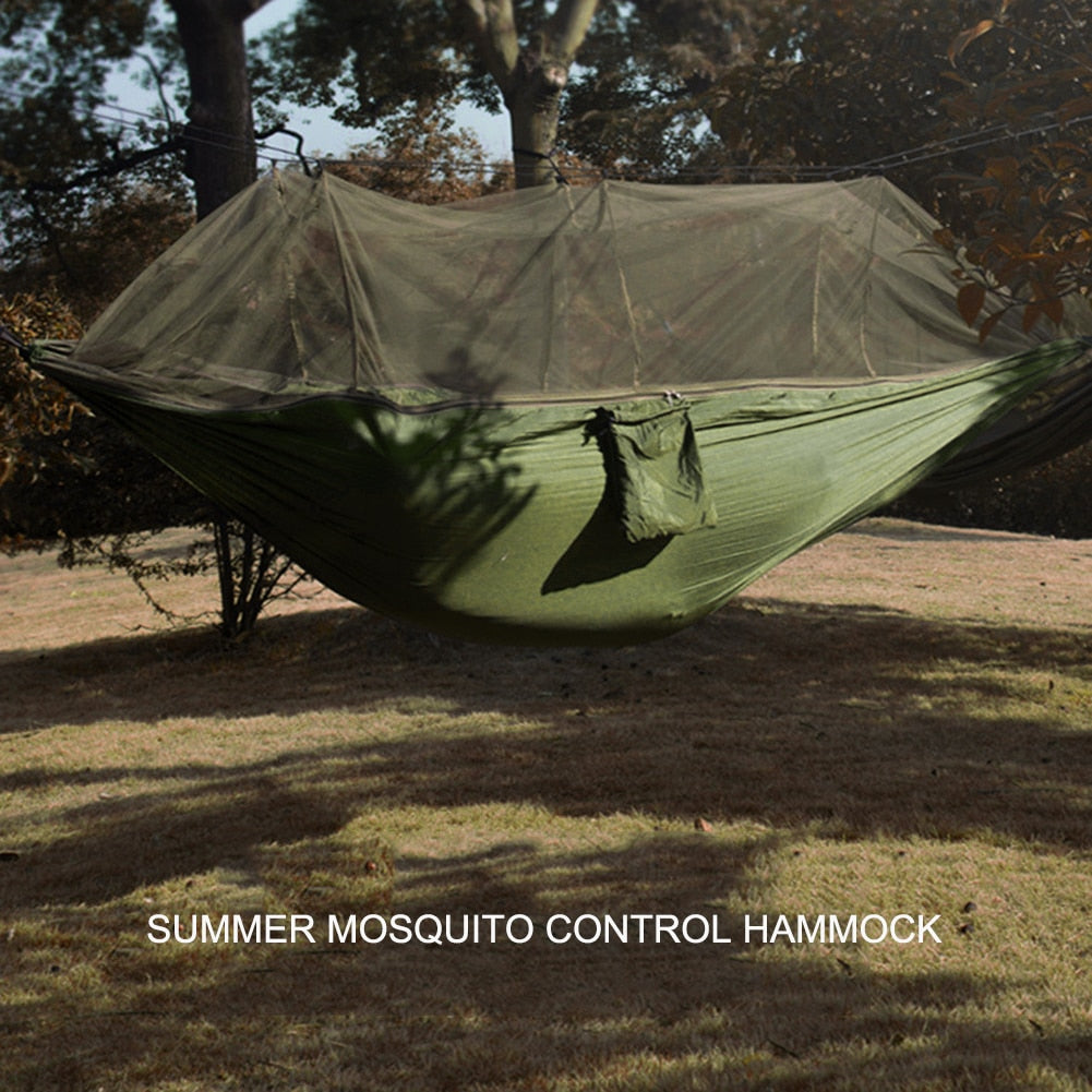 Hammock with Mosquito Net | 2 Person | Canopy | Parachute Material