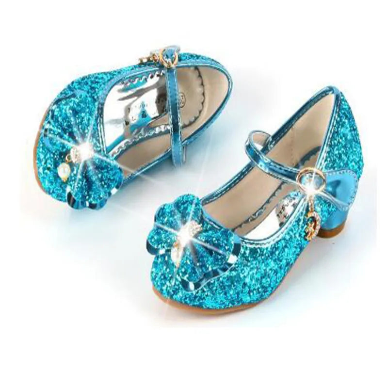 Holiday Glitter Fashion Pumps | Girls Party | Dance Shoe