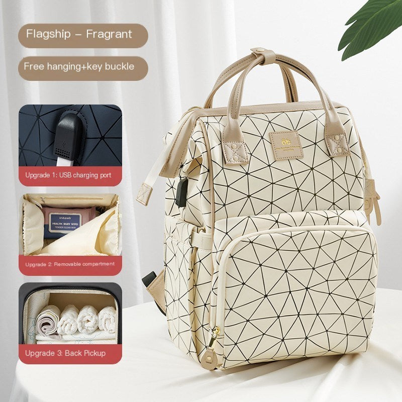 Fashionable Mommy Bag | Waterproof | Large Capacity