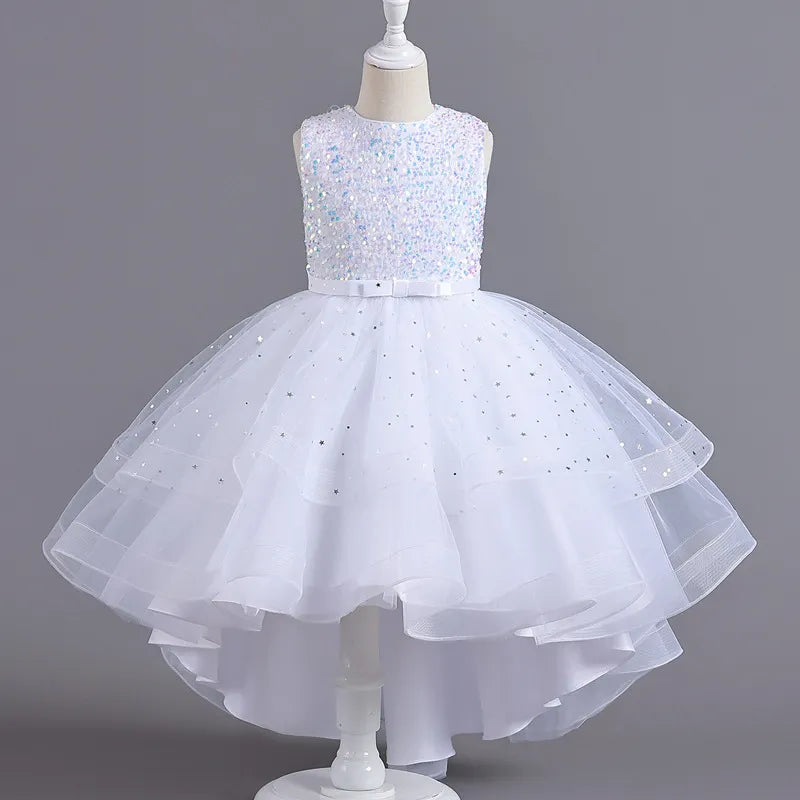 Girls Sequin Holiday Dress | Wedding | Christmas | Special Occasion