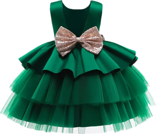 Toddler Girl Christmas Green Dresses | Holiday | Wedding | Party