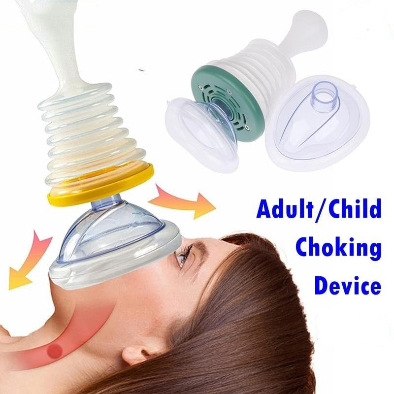 Travel First Aid Choking Device | Adult and Child Mask | Travel Kit